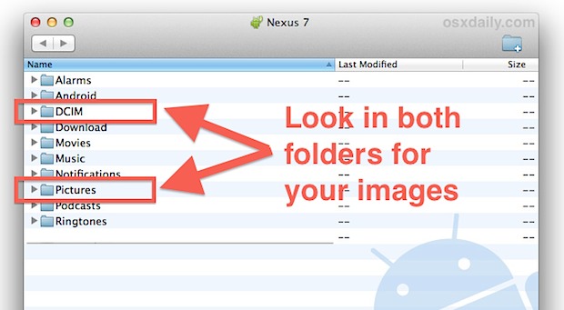 photo transfer app for android to mac